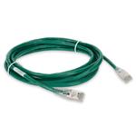 Picture of 5ft Green CAT 6A Shielded PVC Ethernet Cable Snagless Easy Clear Boot RJ-45 M/M