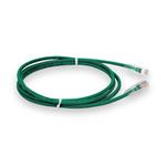 Picture of 5ft Green CAT 6 Plenum-Rated Ethernet Cable Snagless Bubble Boot RJ-45 M/M