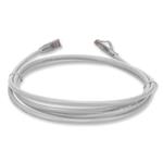 Picture of 5ft White CAT 6 Plenum-Rated Ethernet Cable Snagless Bubble Boot RJ-45 M/M