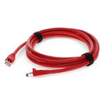 Picture of 5m Red CAT 6A PVC Ethernet Cable Snagless Bubble Boot RJ-45 M/M