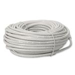 Picture of 60ft White CAT 6A PVC Ethernet Cable Snagless Bubble Boot RJ-45 M/M