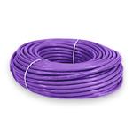 Picture of 60ft Violet CAT 6 Shielded PVC Ethernet Cable Snagless Easy Clear Boot RJ-45 M/M