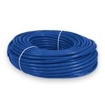 Picture of 65ft Blue CAT 6 Shielded PVC Ethernet Cable Snagless Easy Clear Boot RJ-45 M/M