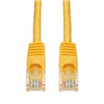 Picture of 6ft Yellow CAT 6 PVC Ethernet Cable Snagless Bubble Boot RJ-45 M/M