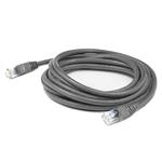 Picture of 6ft RJ-48 (Male) to RJ-48 (Male) Gray Cat6 Crossover STP PVC Copper Patch Cable