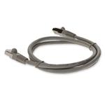 Picture of 6ft Gray CAT 6 Shielded PVC Ethernet Cable Snagless Easy Clear Boot RJ-45 M/M