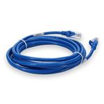 Picture of 6ft Blue CAT 6 PVC Ethernet Cable Snagless Easy Boot RJ-45 M/M