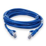 Picture of 6ft Blue CAT 6 PVC Ethernet Cable Snagless Easy Boot RJ-45 M/M