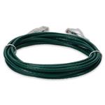 Picture of 6ft Green CAT 6A Slim PVC Ethernet Cable Snagless Clear-Claw RJ-45 M/M