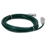 Picture of 6ft Green CAT 6A Slim PVC Ethernet Cable Snagless Clear-Claw RJ-45 M/M