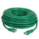 Picture of 75ft Green CAT 6 PVC Ethernet Cable Snagless Bubble Boot RJ-45 M/M