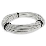 Picture of 75ft White CAT 6 PVC Ethernet Cable Snagless Bubble Boot RJ-45 M/M