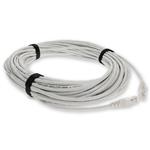 Picture of 75ft White CAT 6 PVC Ethernet Cable Snagless Bubble Boot RJ-45 M/M