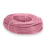 Picture of 75ft Pink CAT 6 Shielded PVC Ethernet Cable Snagless Easy Clear Boot RJ-45 M/M