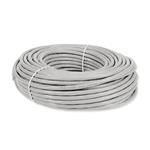 Picture of 75ft White CAT 6 Shielded PVC Ethernet Cable Snagless Easy Clear Boot RJ-45 M/M