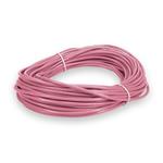Picture of 75ft Pink CAT 6 Slim PVC Ethernet Cable Snagless Clear-Claw RJ-45 M/M