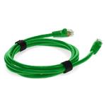 Picture of 7ft Green CAT 6 PVC Ethernet Cable Snagless Bubble Boot RJ-45 M/M