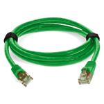 Picture of 7ft Green CAT 6 PVC Ethernet Cable Snagless Bubble Boot RJ-45 M/M