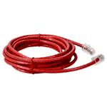 Picture of 7ft Red CAT 6 PVC Ethernet Cable Non-Booted RJ-45 M/M