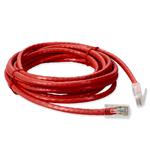 Picture of 7ft Red CAT 6 PVC Ethernet Cable Non-Booted RJ-45 M/M