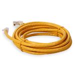 Picture of 7ft Yellow CAT 6 PVC Ethernet Cable Non-Booted RJ-45 M/M