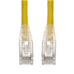 Picture of 7ft Yellow CAT 6 Shielded PVC Ethernet Cable Snagless Easy Clear Boot RJ-45 M/M