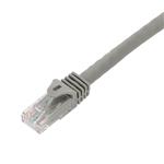 Picture of 7ft Gray CAT 6 PVC Ethernet Cable Snagless Easy Boot RJ-45 M/M