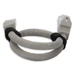 Picture of 7ft Gray CAT 6 PVC Ethernet Cable Snagless Easy Boot RJ-45 M/M