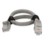 Picture of 7ft Gray CAT 6 PVC Ethernet Cable Snagless Easy Boot RJ-45 M/M
