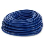 Picture of 85ft Blue CAT 7 Shielded (S/FTP) PVC Ethernet Cable Snagless Bubble Boot RJ-45 M/M