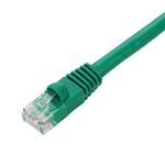Picture of 8ft Green CAT 6A PVC Ethernet Cable Snagless Bubble Boot RJ-45 M/M