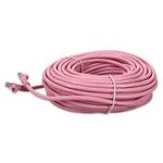 Picture of 98ft Pink CAT 6 PVC Ethernet Cable Snagless Bubble Boot RJ-45 M/M