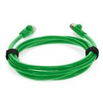 Picture of 9ft Green CAT 6 PVC Ethernet Cable Snagless Easy Clear Boot TAA RJ-45 M/M