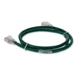 Picture of 9ft Green CAT 6 Shielded PVC Ethernet Cable Snagless Easy Clear Boot TAA RJ-45 M/M