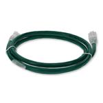 Picture of 9ft Green CAT 6 Shielded PVC Ethernet Cable Snagless Easy Clear Boot TAA RJ-45 M/M
