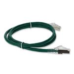 Picture of 9ft Green CAT 6 Shielded PVC Ethernet Cable Snagless Easy Clear Boot TAA RJ-45 M/M