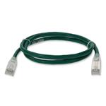 Picture of 9ft Green CAT 6 Shielded PVC Ethernet Cable Snagless Easy Clear Boot TAA RJ-45 M/M