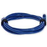 Picture of 9ft Blue CAT 7 Shielded (S/FTP) PVC Ethernet Cable Snagless Bubble Boot RJ-45 M/M