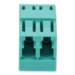 Picture of LC Female to LC Female MMF OM4 Duplex Fiber Optic Adapter