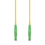 Picture of 0.5m ALC to ALC Yellow OS2 Simplex OFNP (Plenum-Rated) SMF Fiber Patch Cable