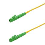 Picture of 0.5m ALC to ALC Yellow OS2 Simplex OFNP (Plenum-Rated) SMF Fiber Patch Cable