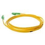 Picture of 1m ALC to ALC Yellow OS2 Duplex OFNR (Riser-Rated) SMF Fiber Patch Cable
