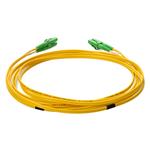 Picture of 1m ALC to ALC Yellow OS2 Duplex OFNR (Riser-Rated) SMF Fiber Patch Cable