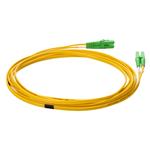 Picture of 1m ALC to ALC Yellow OS2 Duplex OFNR (Riser-Rated) SMF Fiber Patch Cable