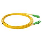 Picture of 1m ALC to ALC Yellow OS2 Duplex OFNR (Riser-Rated) SMF Fiber Patch Cable
