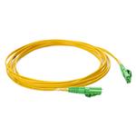 Picture of 1m ALC to ALC Yellow OS2 Duplex OFNR (Riser-Rated) SMF Fiber Patch Cable
