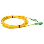 Picture of 10m ALC to ALC Yellow OS2 Duplex Microboot, Snagless OFNR (Riser-Rated) SMF Fiber Patch Cable
