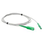 Picture of 3m ALC to ASC Gray OS2 Simplex OFNR (Riser-Rated) SMF Fiber Patch Cable