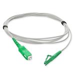 Picture of 3m ALC to ASC Gray OS2 Simplex OFNR (Riser-Rated) SMF Fiber Patch Cable