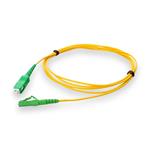 Picture of 3m ALC to ASC Yellow OS2 Simplex OFNR (Riser-Rated) SMF Fiber Patch Cable